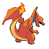 Glurak — battle sprite
