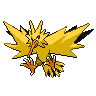 Zapdos — modern sprite